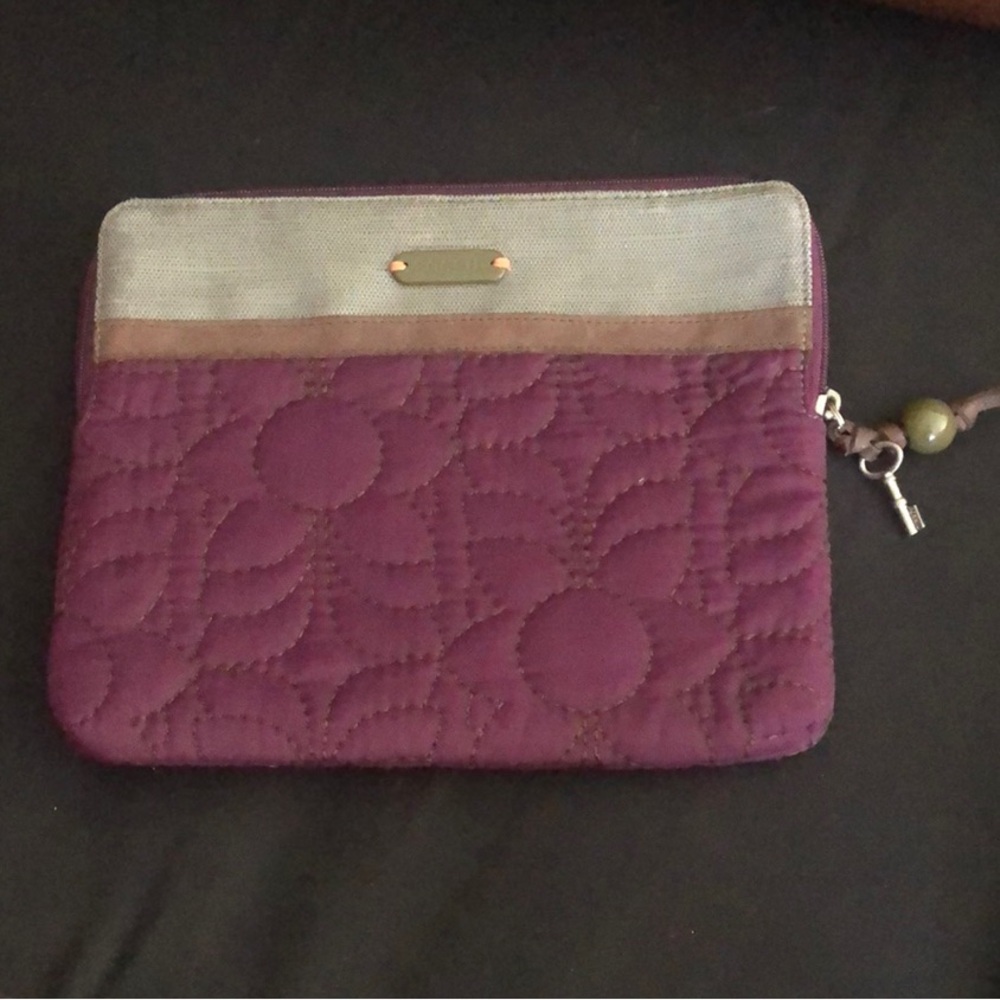 Purple Quilted Women's Bag